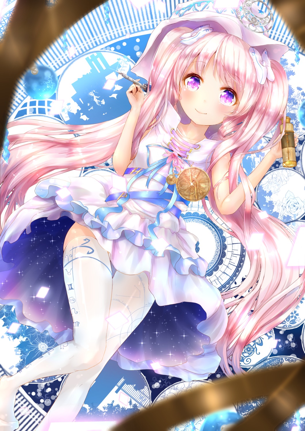 dress kashiwamochi_roko thighhighs