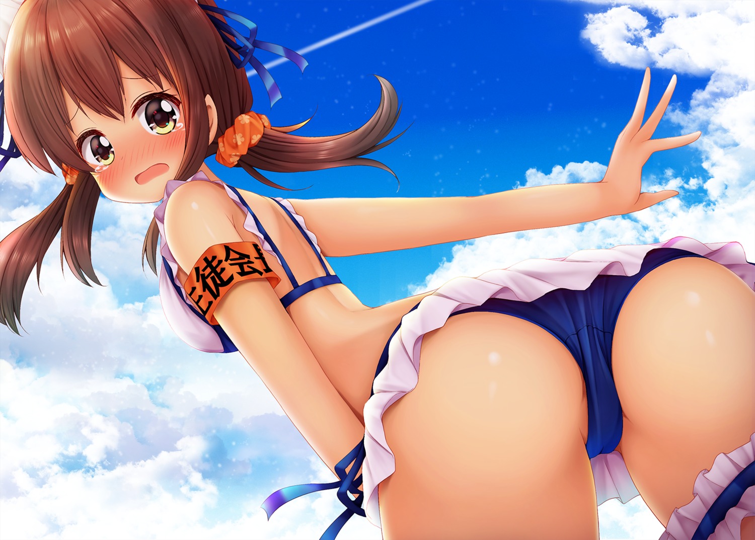 ass bikini cameltoe garter loli minato_ojitan swimsuits