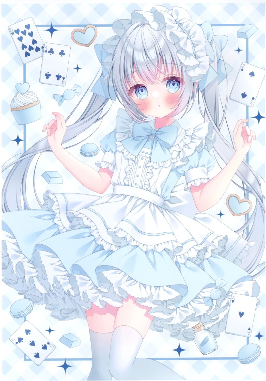 dress kotori_no_shokuji lolita_fashion puu_(kotori_no_shokuji) thighhighs