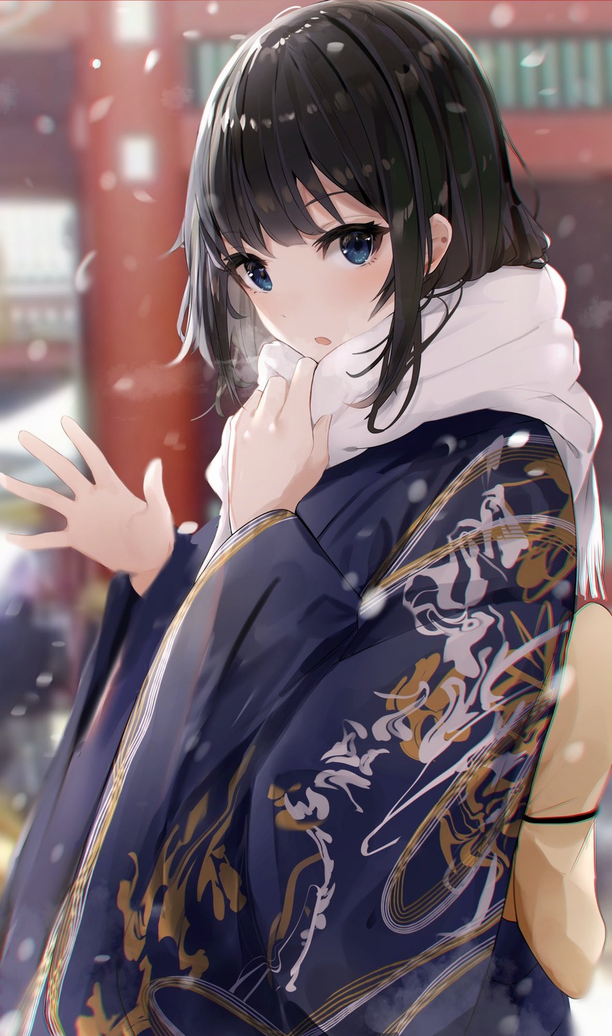 kimono kurokuro_illust