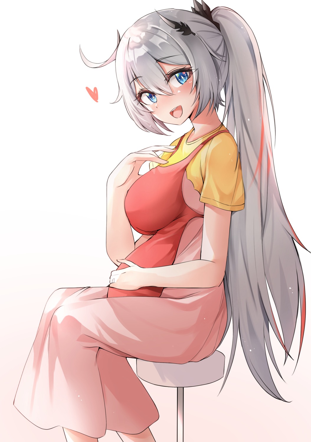 benghuai_xueyuan dress gr_greeze honkai_impact kiana_kaslana pregnant