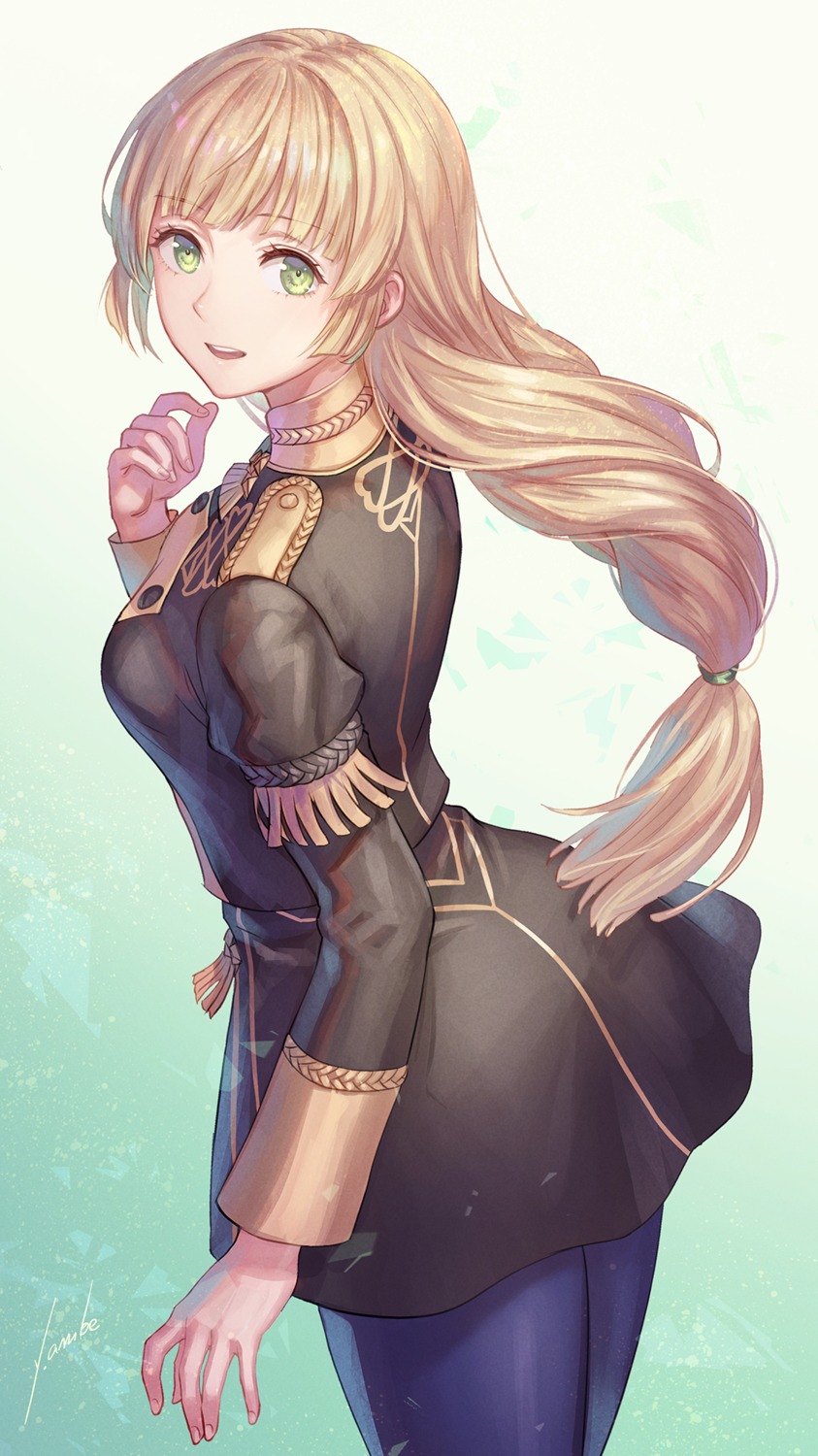 anbe_yoshirou fire_emblem fire_emblem_three_houses ingrid_(fire_emblem) uniform