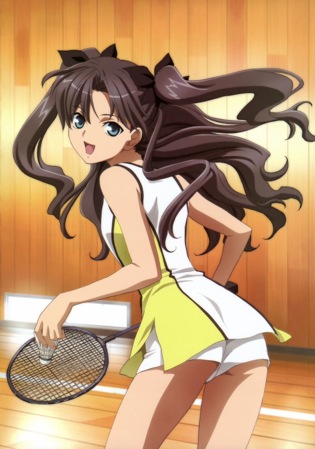 fate/stay_night kikuchi_youko tennis toosaka_rin