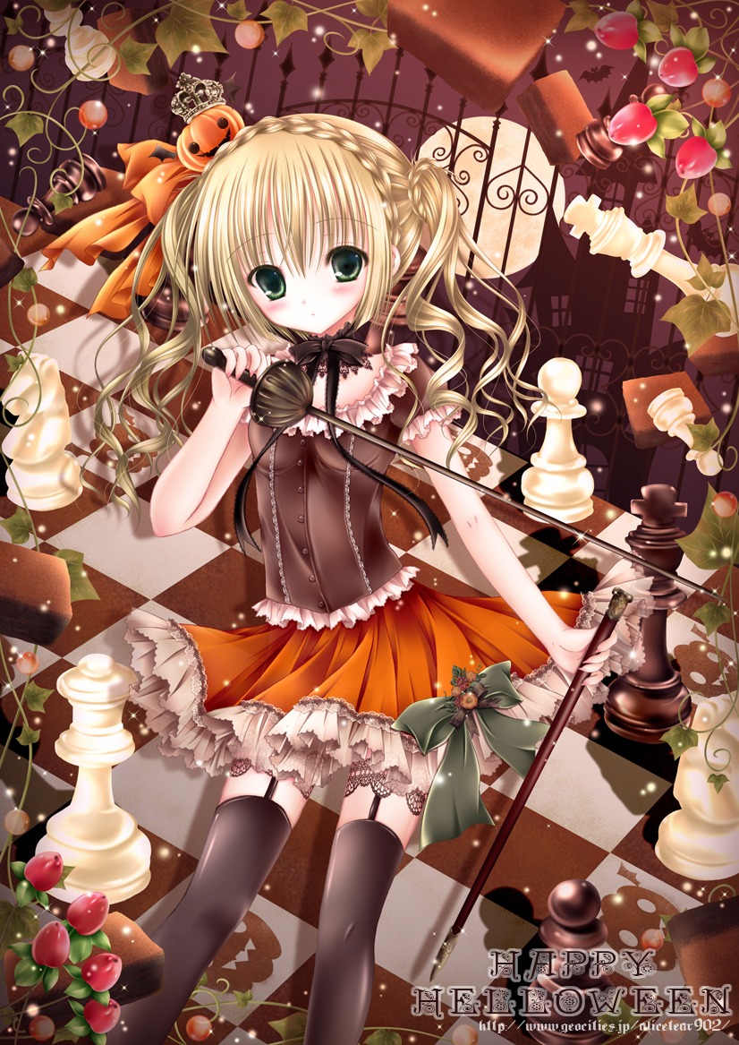 gothic_lolita halloween lolita_fashion mubi_alice stockings sword thighhighs