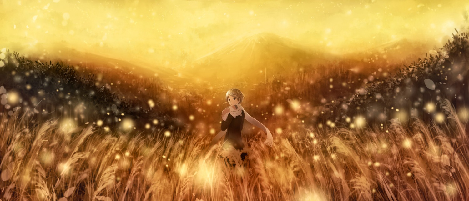 landscape natsume_takashi natsume_yuujinchou neko nyanko sakimori