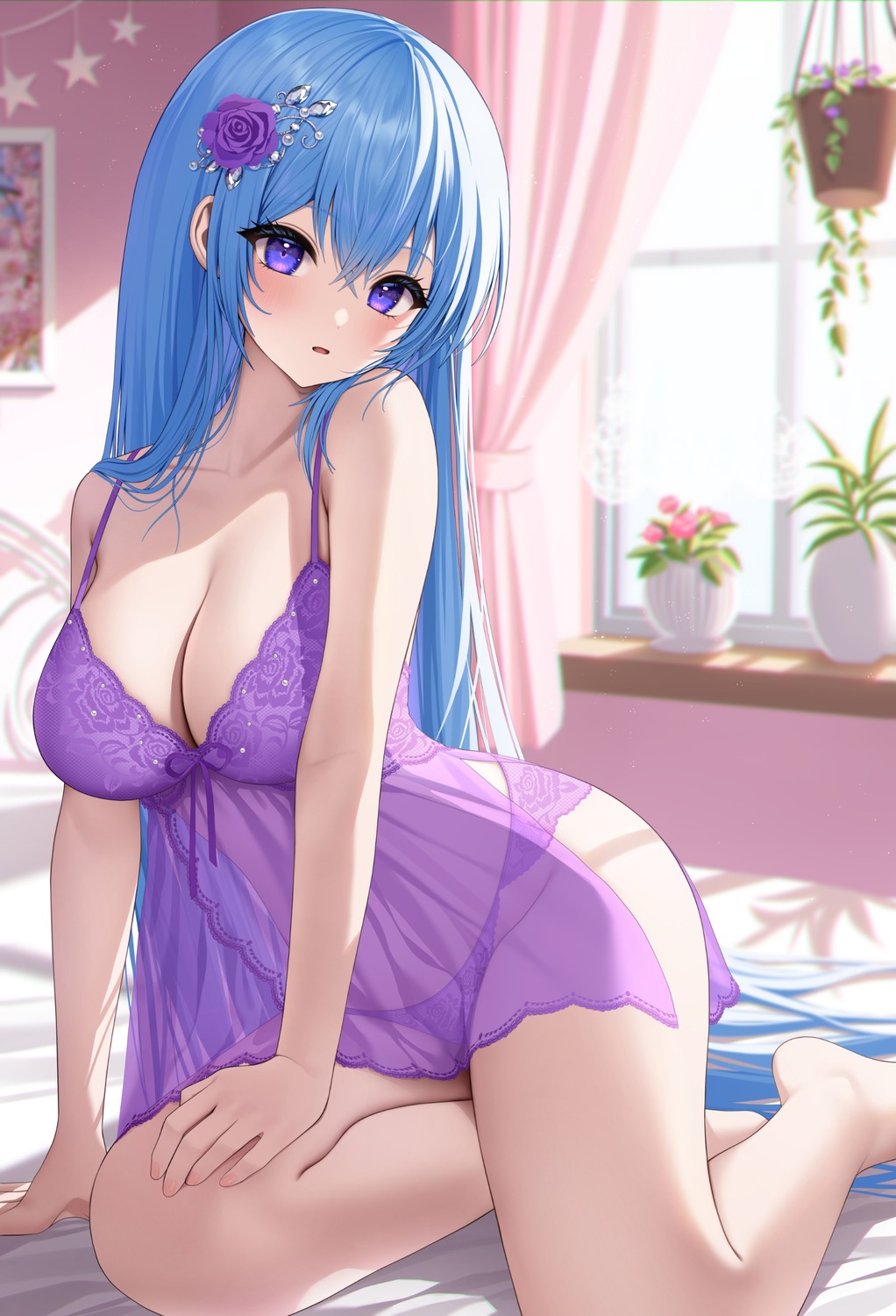 emori_miku emori_miku_project kohanayuki lingerie pantsu see_through thong