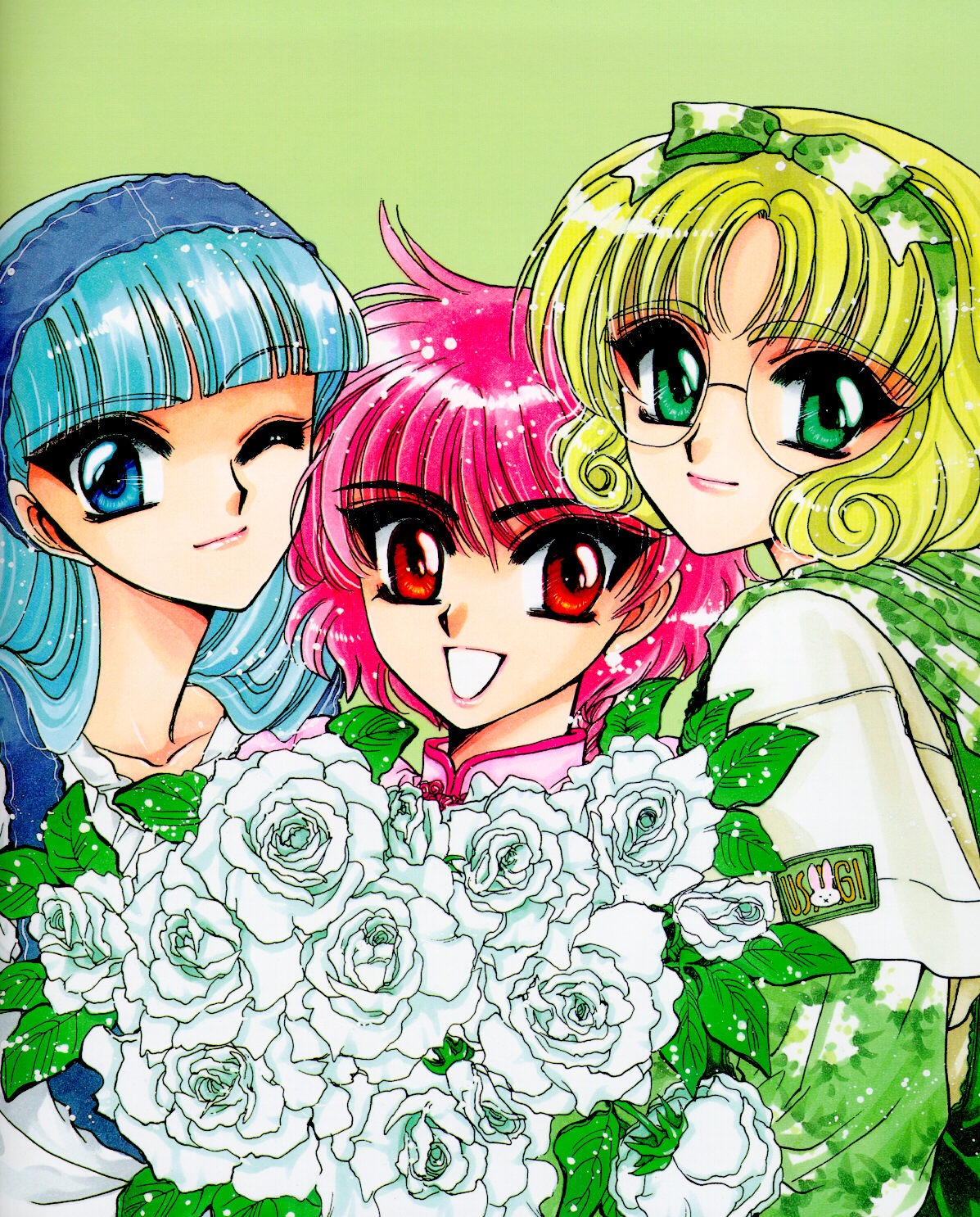 clamp hououji_fuu magic_knight_rayearth ryuuzaki_umi shidou_hikaru