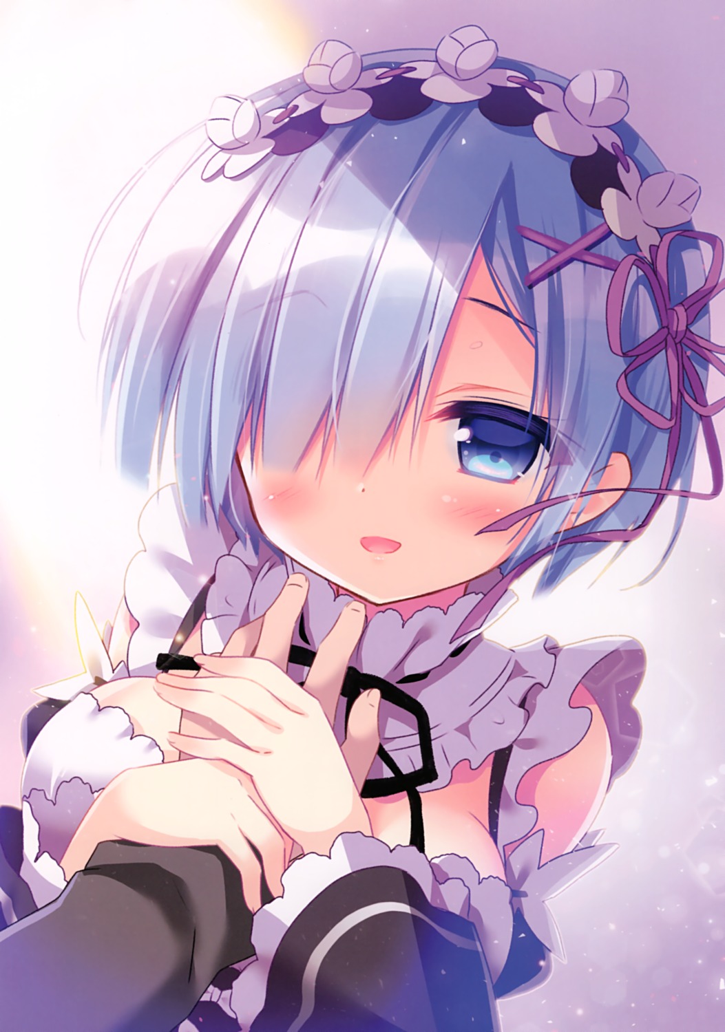 maid re_zero_kara_hajimeru_isekai_seikatsu rem_(re_zero) sasai_saji watakubi