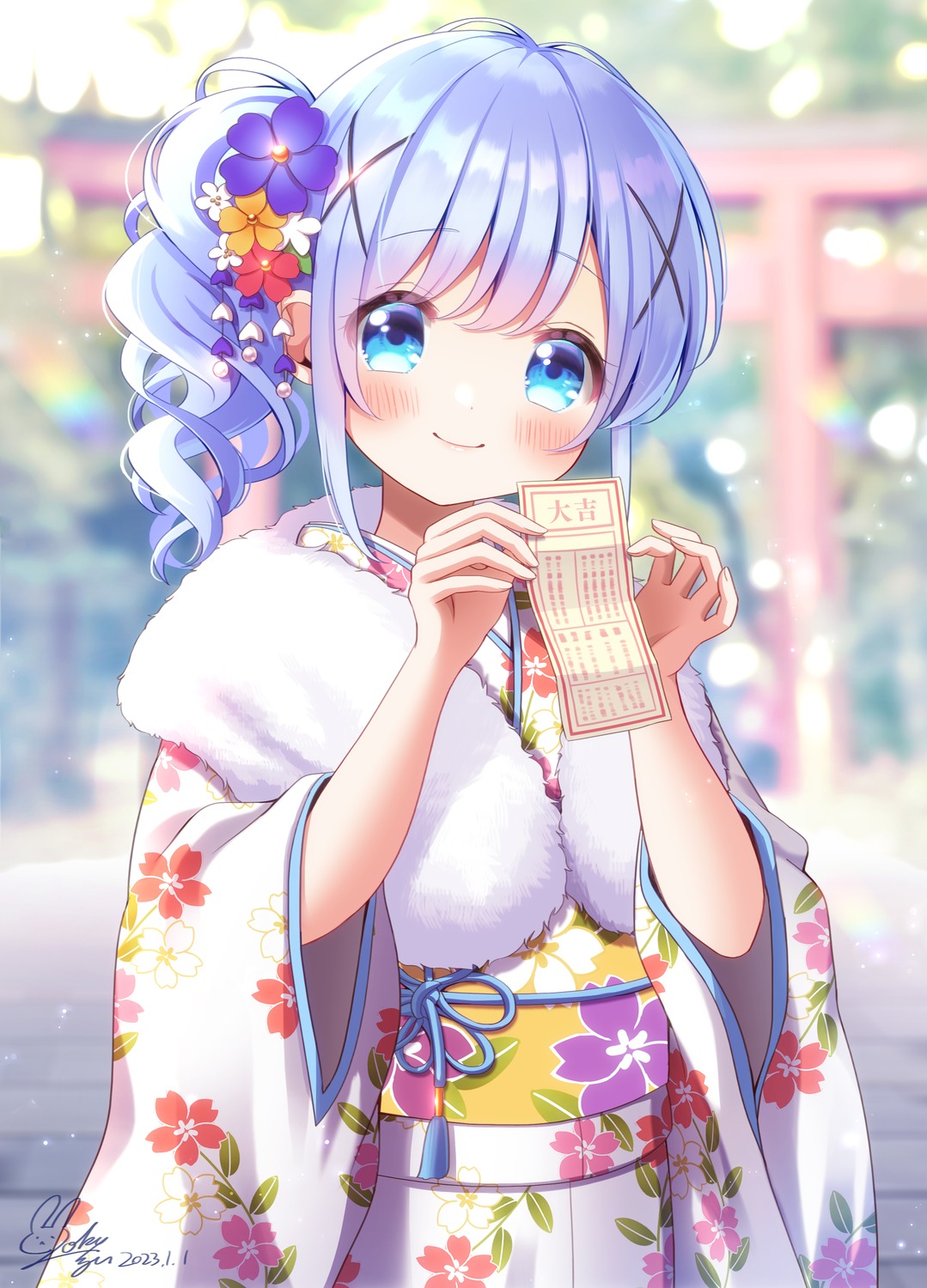 gochuumon_wa_usagi_desu_ka? kafuu_chino kimono mozukun43