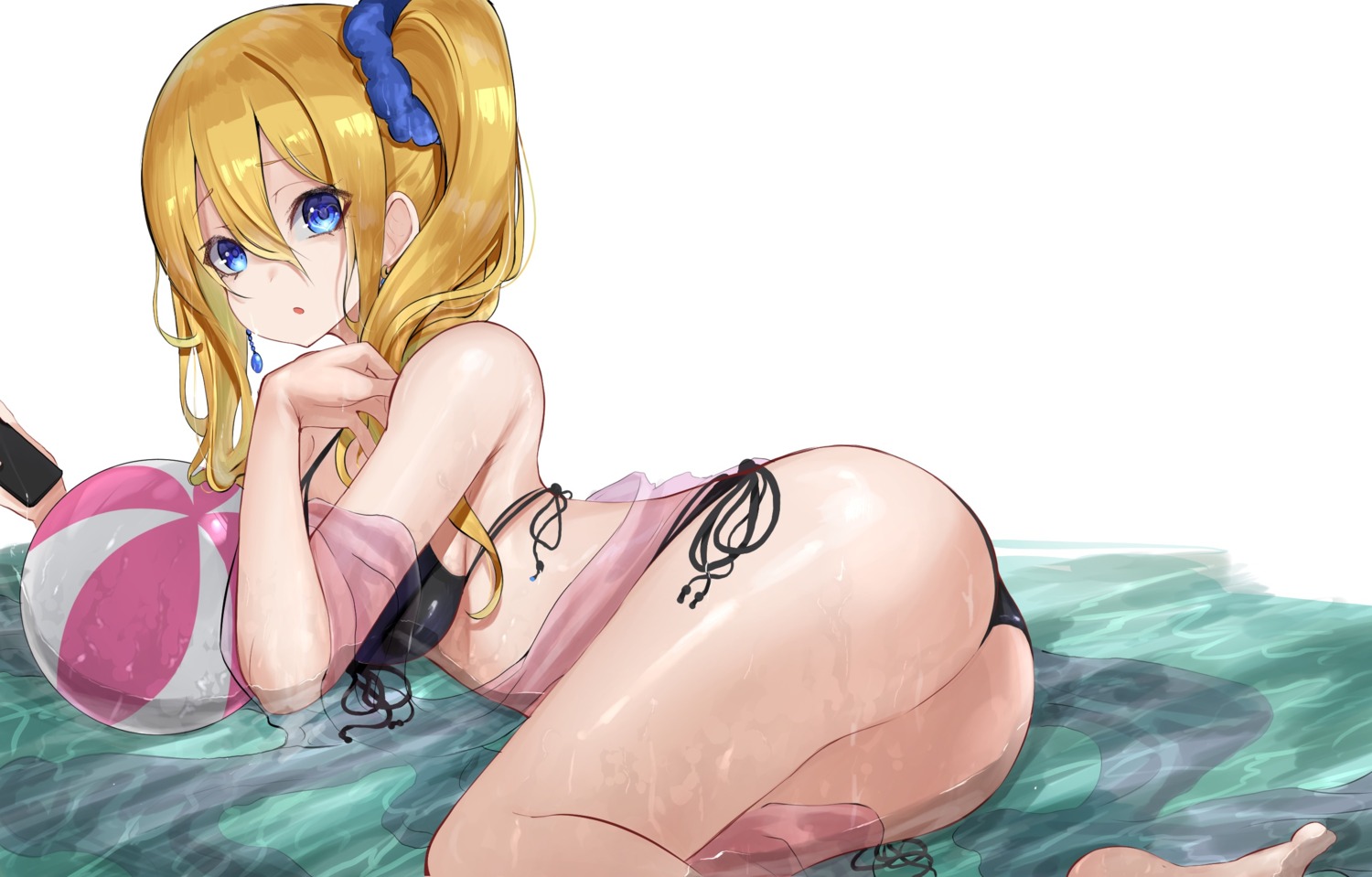 ass bikini hayasaka_ai kaguya-sama_wa_kokurasetai_~tensai-tachi_no_renai_zunousen~ r_(ryo) see_through swimsuits thong wet