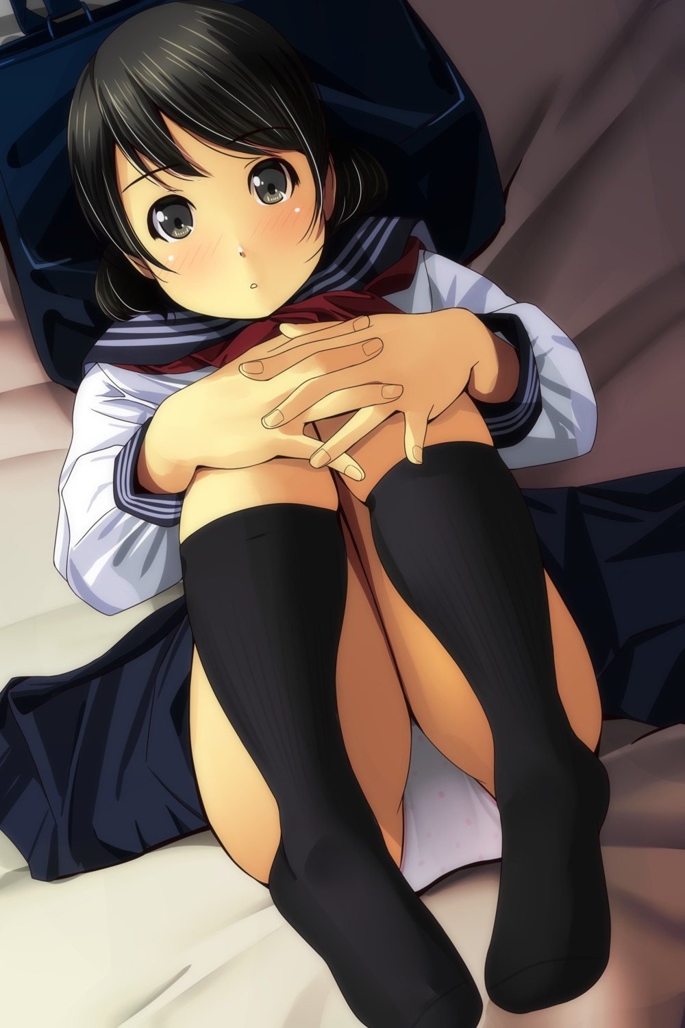 feet matsunaga_kouyou pantsu seifuku