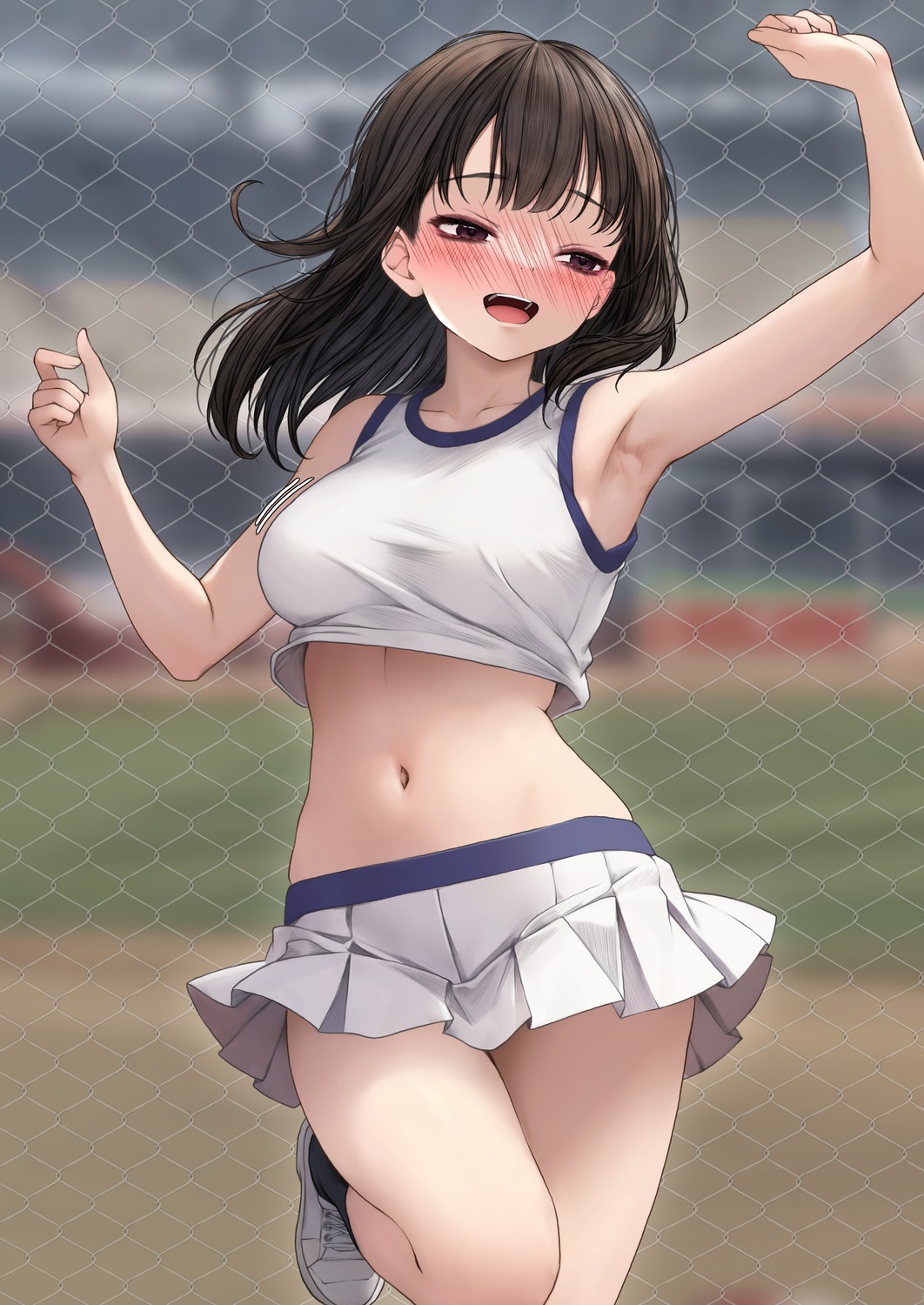 cheerleader sigma_(artist) skirt_lift