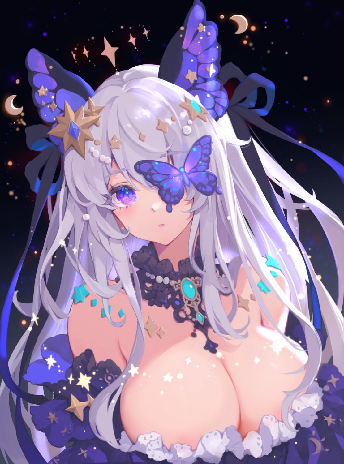 breasts eyepatch no_bra tagme