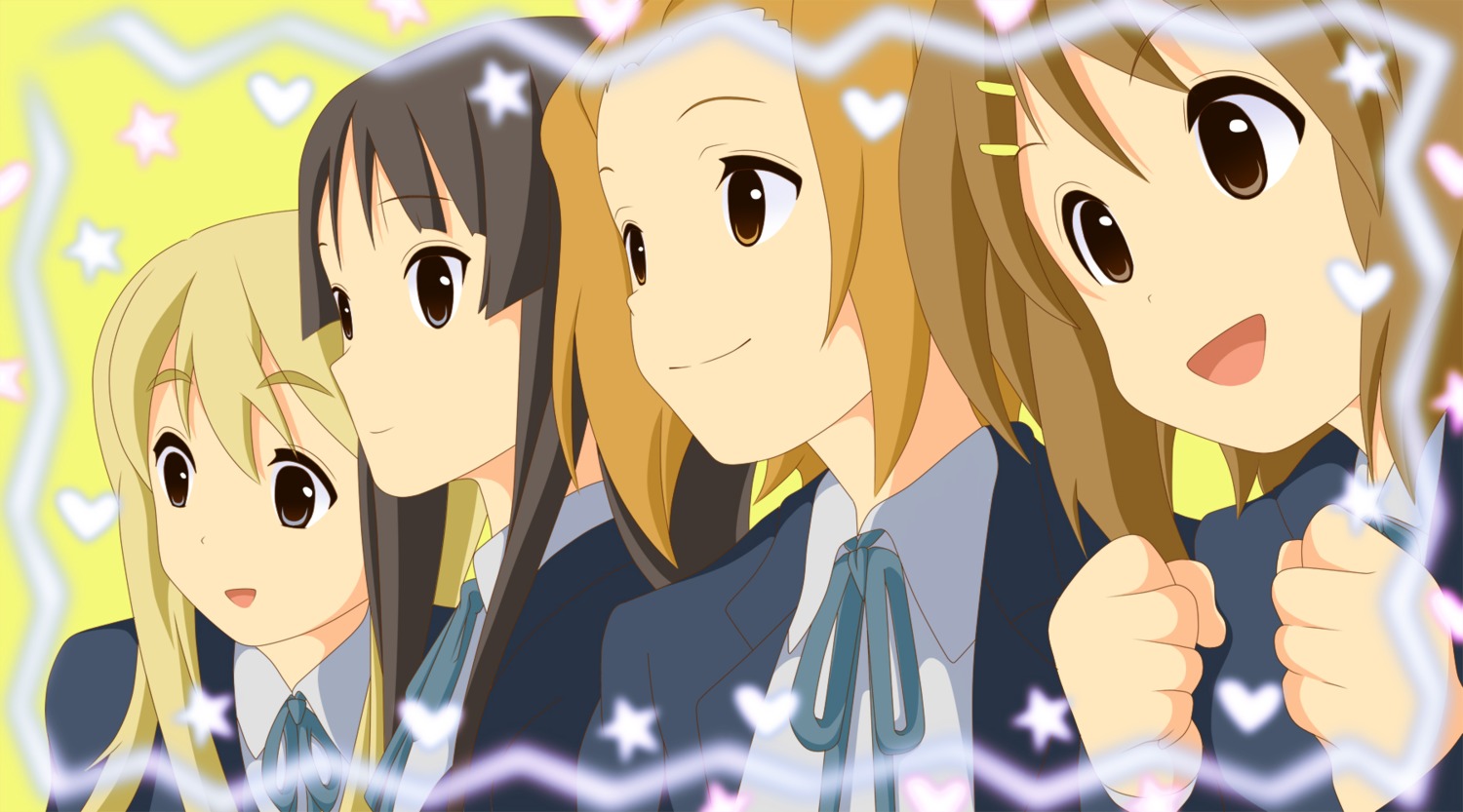 akiyama_mio hirasawa_yui k-on! kotobuki_tsumugi renatech seifuku tainaka_ritsu