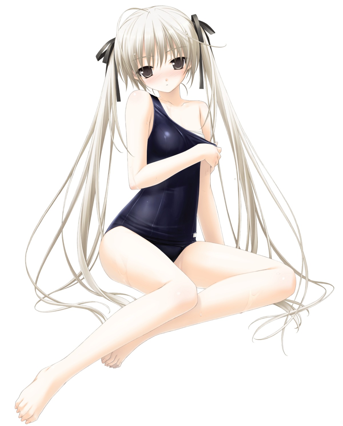 hashimoto_takashi kasugano_sora possible_duplicate school_swimsuit sphere swimsuits yosuga_no_sora