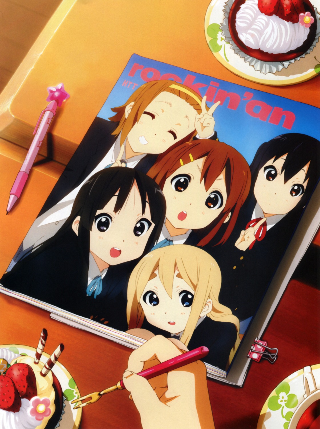 akiyama_mio hirasawa_yui horiguchi_yukiko k-on! kotobuki_tsumugi nakano_azusa screening tainaka_ritsu wallpaper