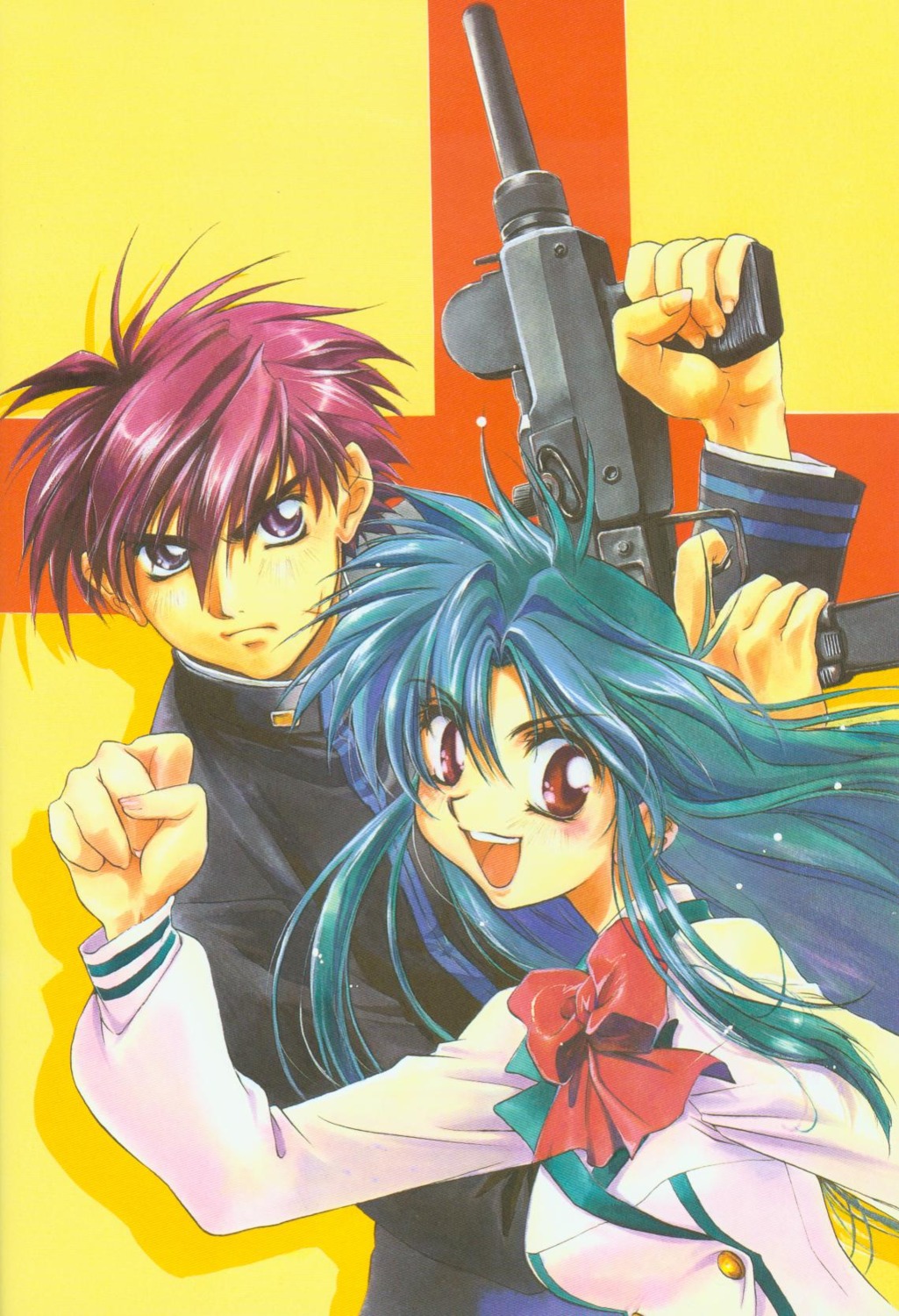 chidori_kaname full_metal_panic sagara_sousuke seifuku shikidouji