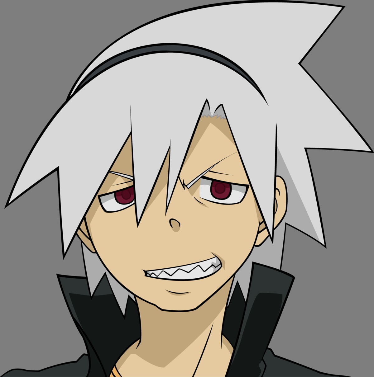 soul eater soul eater (character) male transparent png vector trace ...