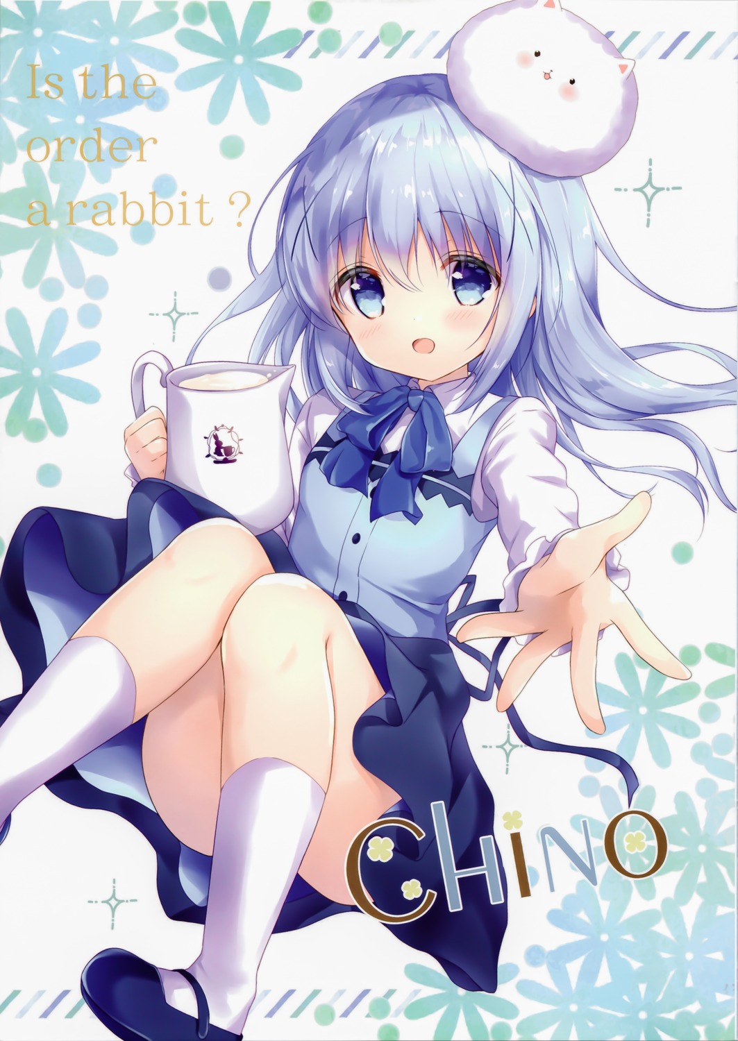 amedama_con gochuumon_wa_usagi_desu_ka? kafuu_chino tippy_(gochuumon_wa_usagi_desu_ka?) waitress