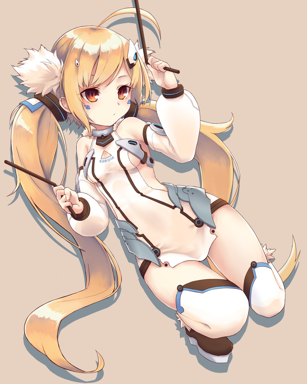 azur_lane eldridge_(azur_lane) loli namec0 no_bra thighhighs