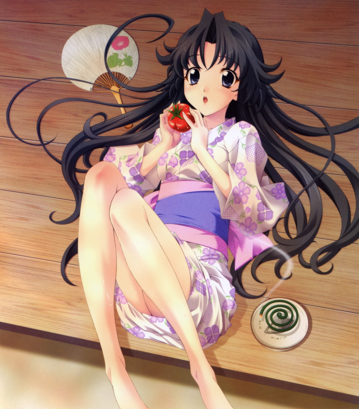 hakosaki_chisa koshimizu_takayuki memories_off memories_off_6 yukata