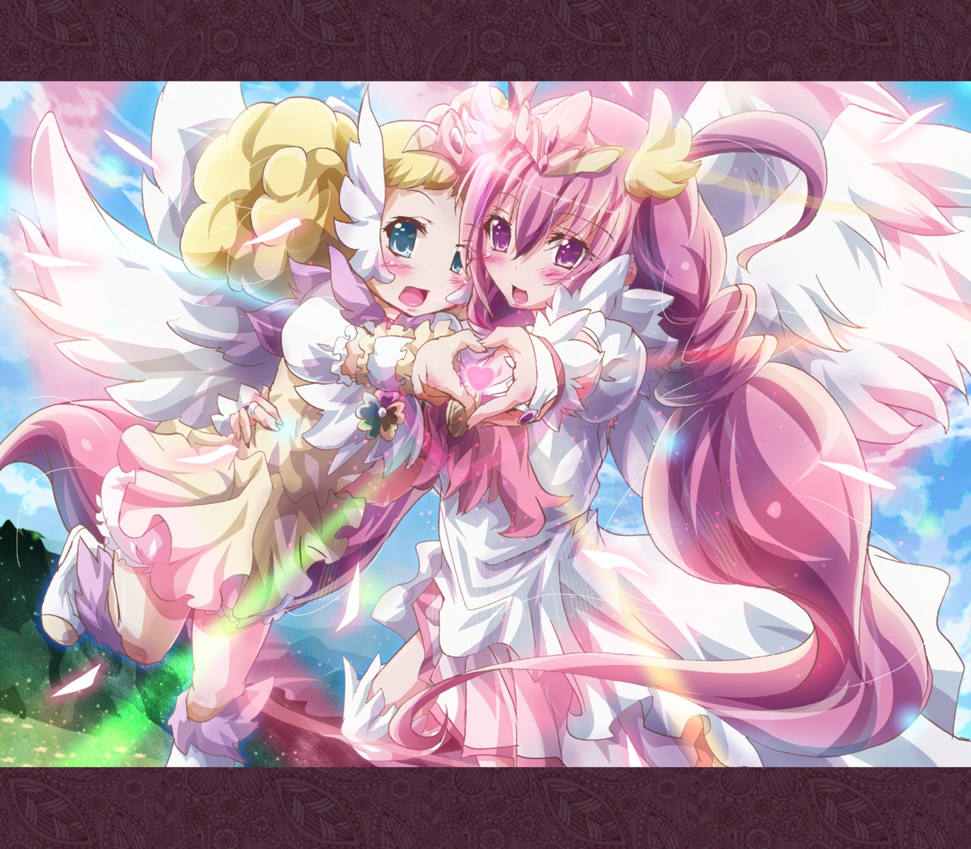 candy_(smile_precure) hoshizora_miyuki inoshishi pretty_cure smile_precure! wings