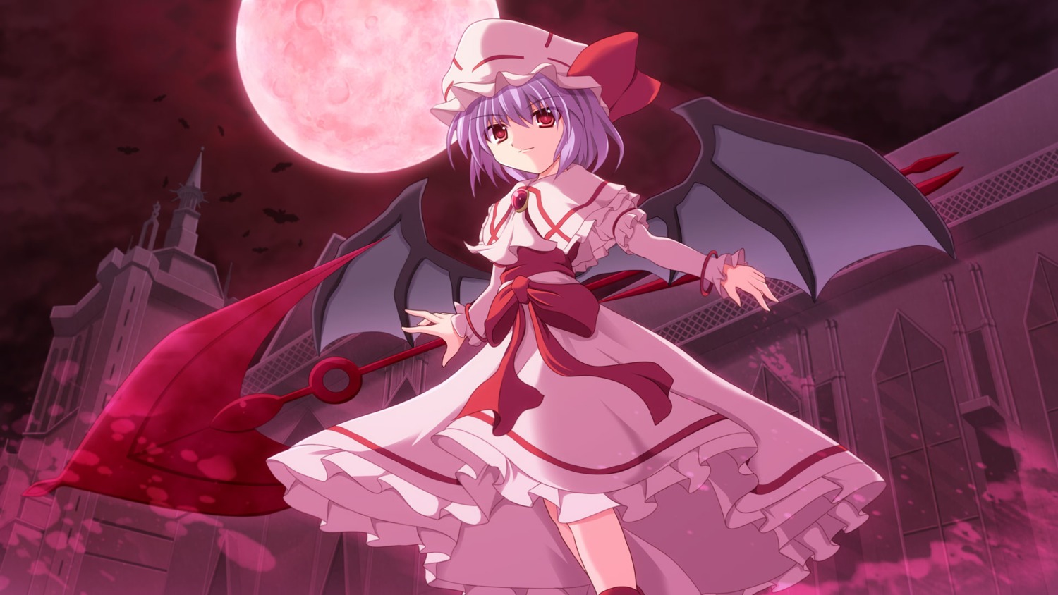 cross remilia_scarlet touhou wallpaper