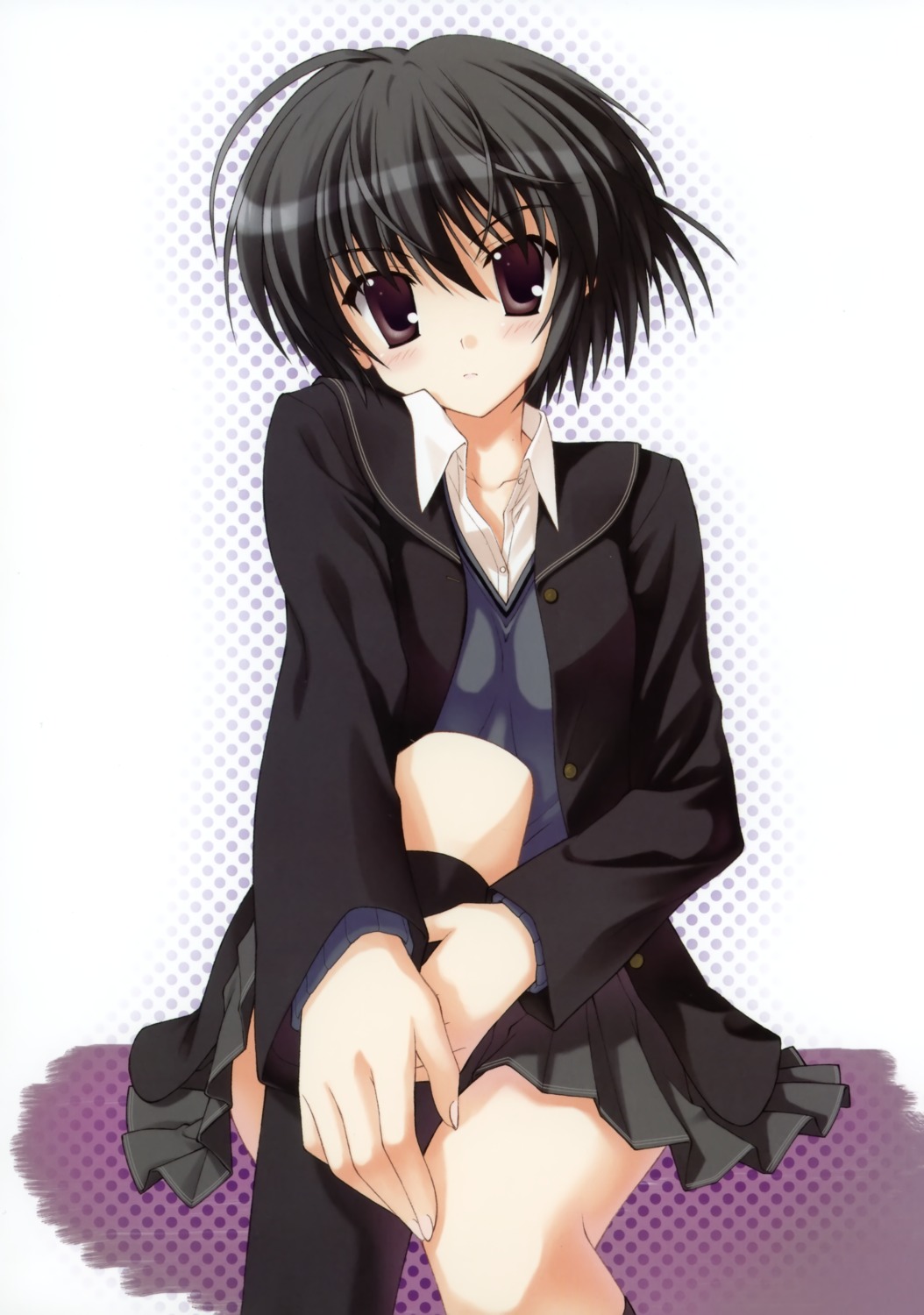 amagami nanao_naru nanasaki_ai seifuku