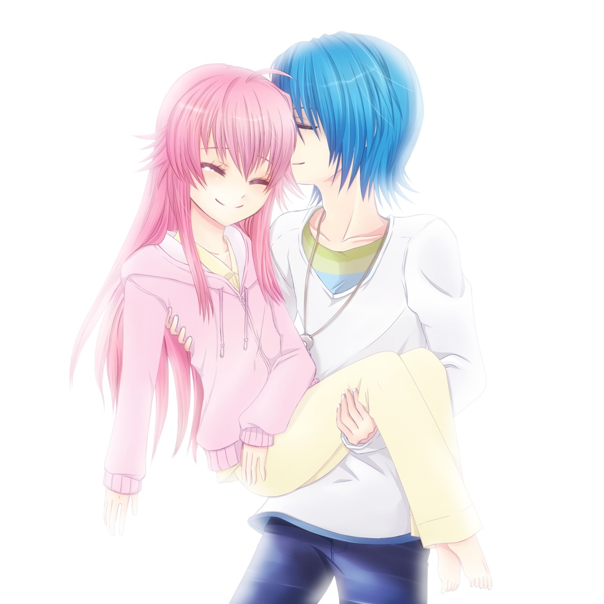 agi angel_beats! hinata_(angel_beats!) yui_(angel_beats!)