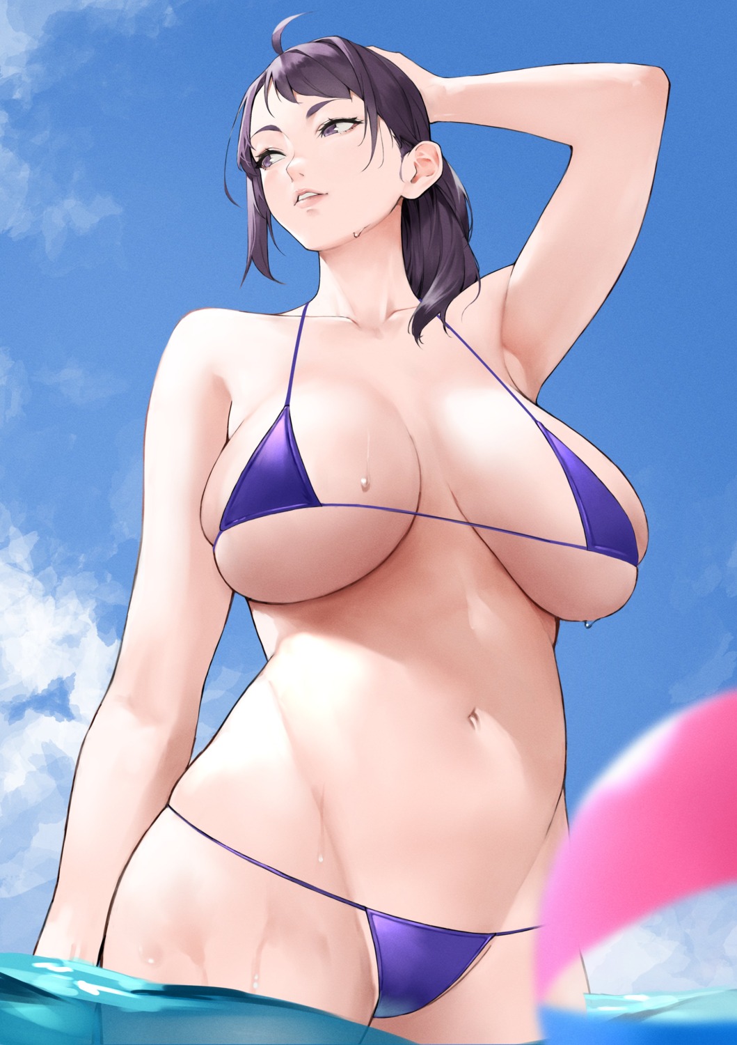 bikini swimsuits wet yoshio_(55level)