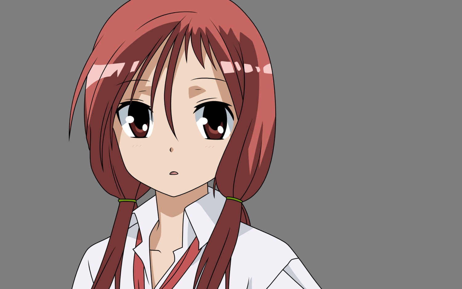 saki takei_hisa transparent_png vector_trace wallpaper