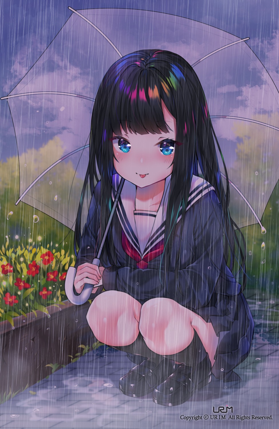 seifuku umbrella urim_(paintur)