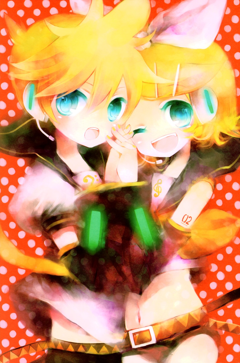 kagamine_len kagamine_rin shimeko vocaloid