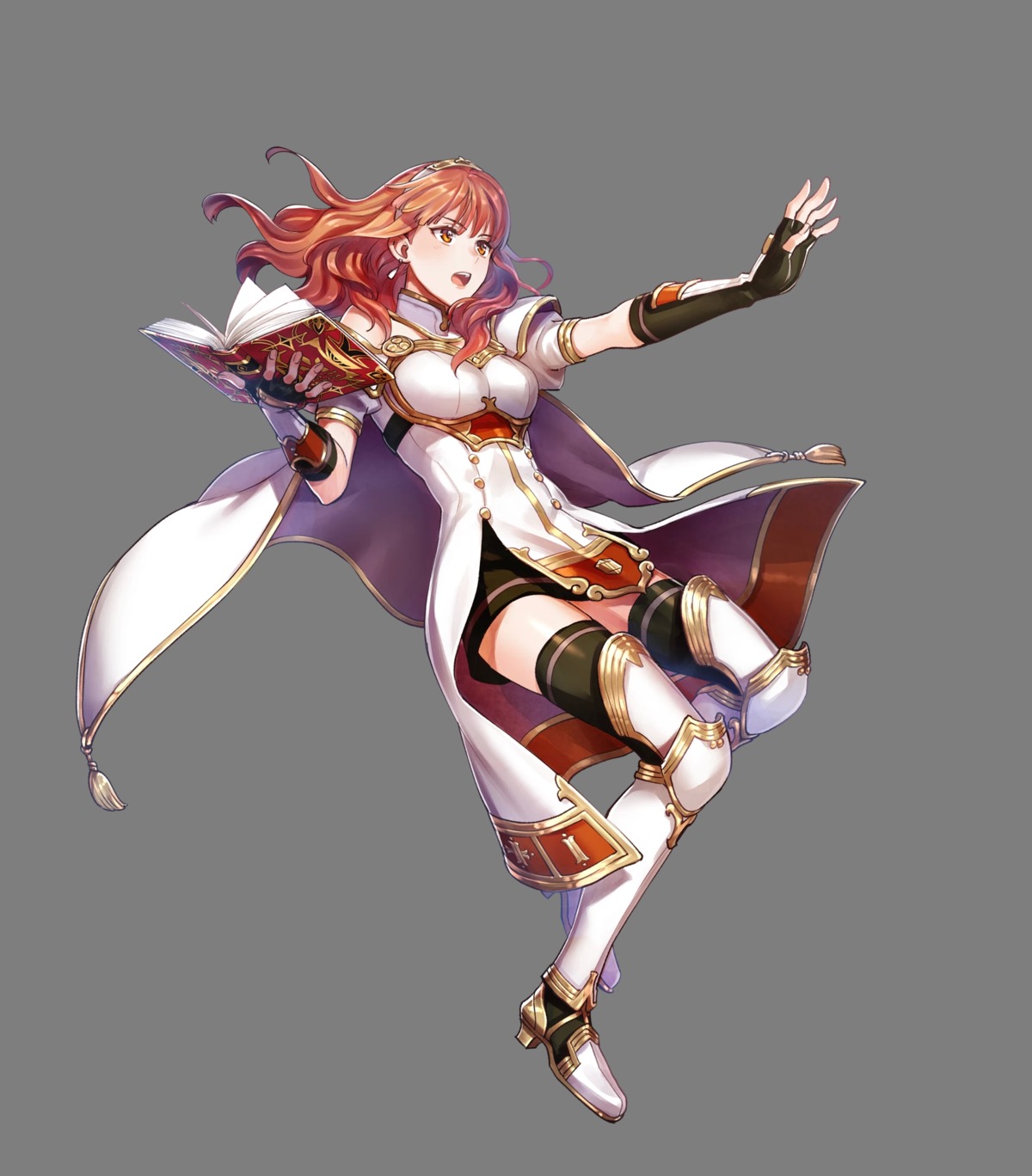 armor celica_(fire_emblem) fire_emblem fire_emblem_echoes fire_emblem_heroes fujikawa_akira heels nintendo thighhighs transparent_png