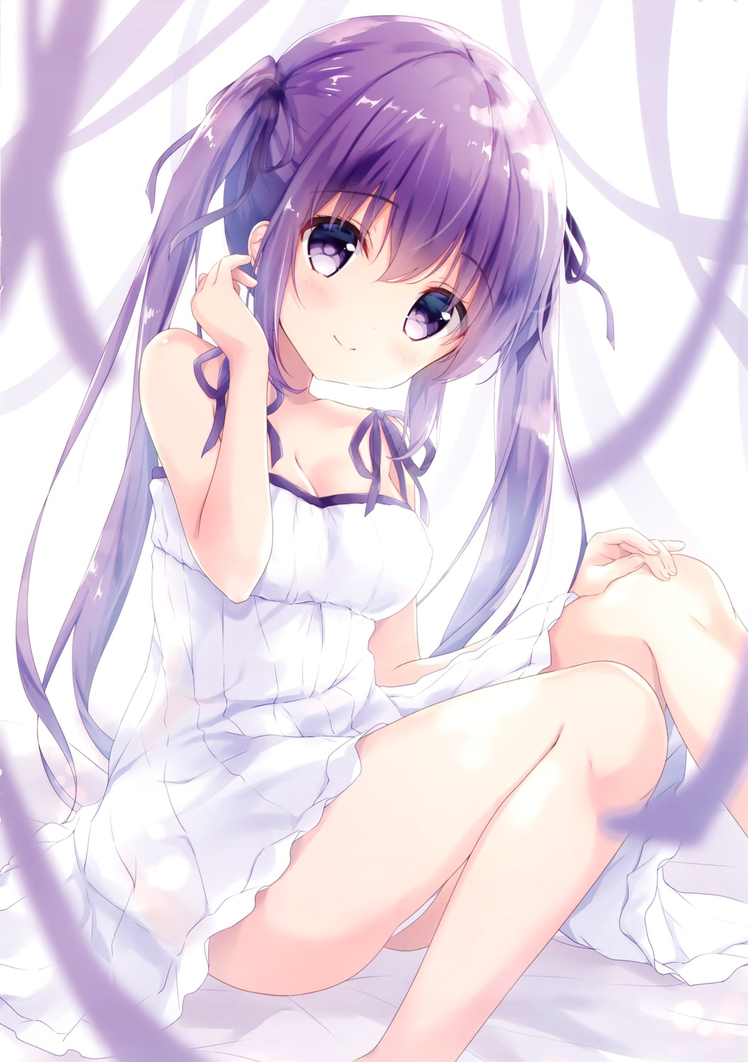 ame_usagi amedama_con cleavage dress gochuumon_wa_usagi_desu_ka? loli pantsu summer_dress tedeza_rize