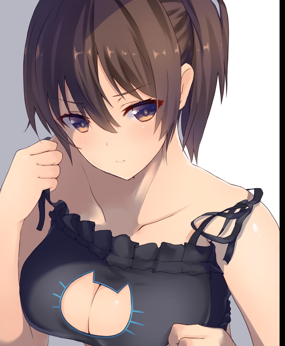 bra cleavage dyson_(edaokunnsaikouya) kaga_(kancolle) kantai_collection