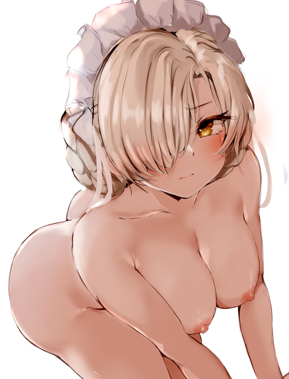 azur_lane naked nipples raru_(nanaharararu) sheffield_(azur_lane)