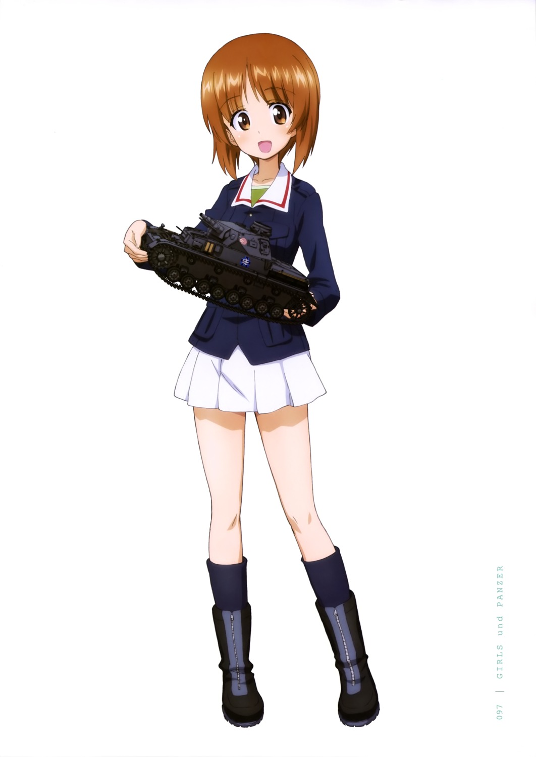 girls_und_panzer nishizumi_miho uniform