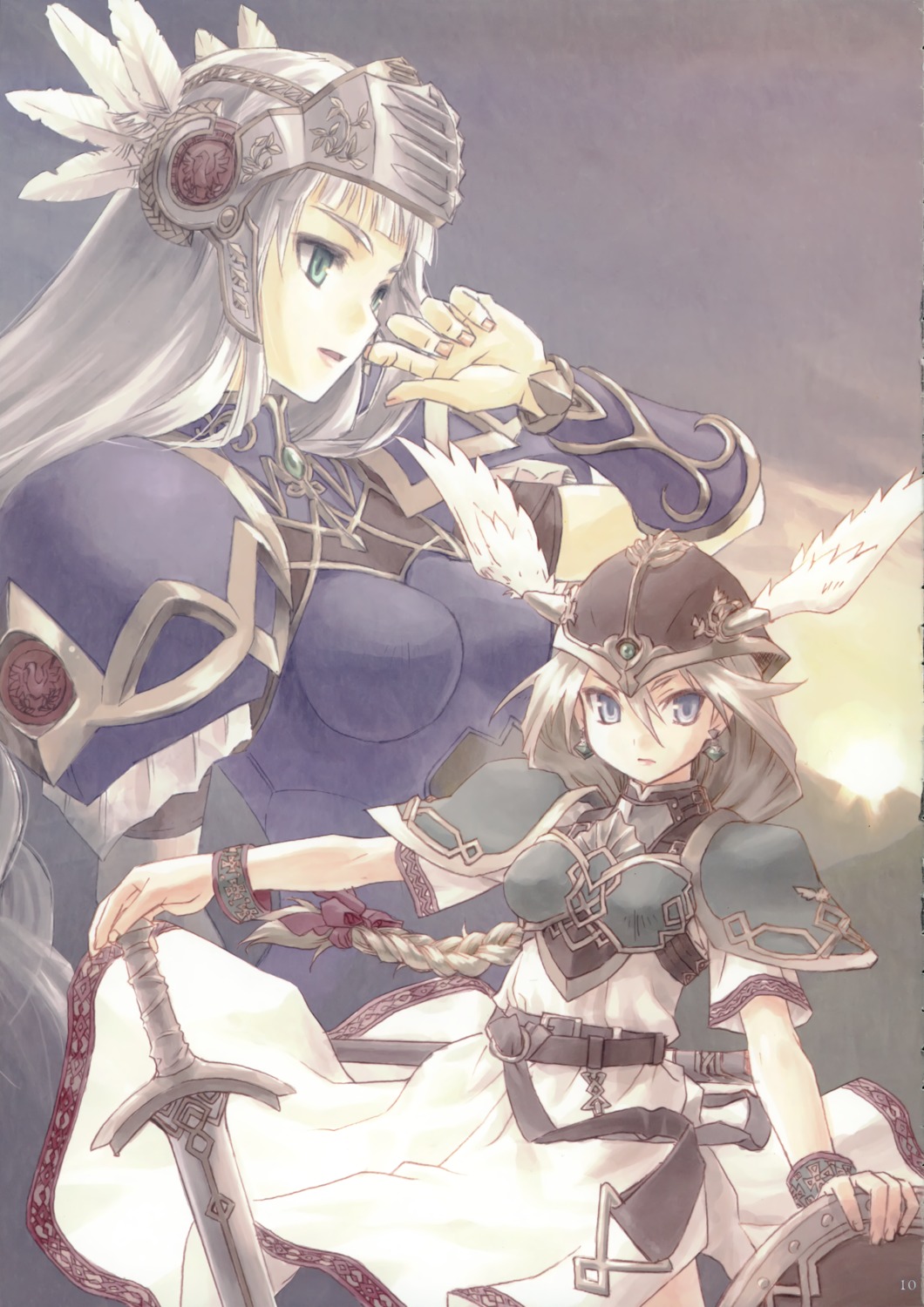 armor closet_child freya_(valkyrie_profile) konoe_ototsugu lenneth valkyrie_profile