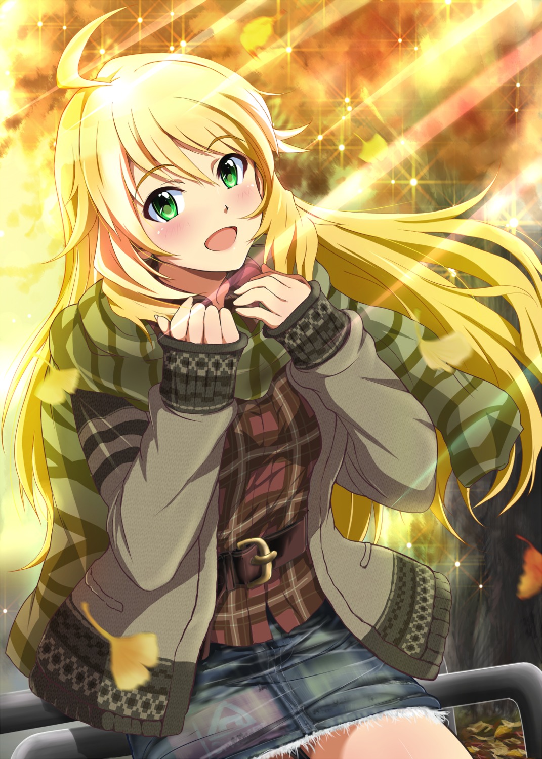 araburu-hinadori hoshii_miki sweater the_idolm@ster