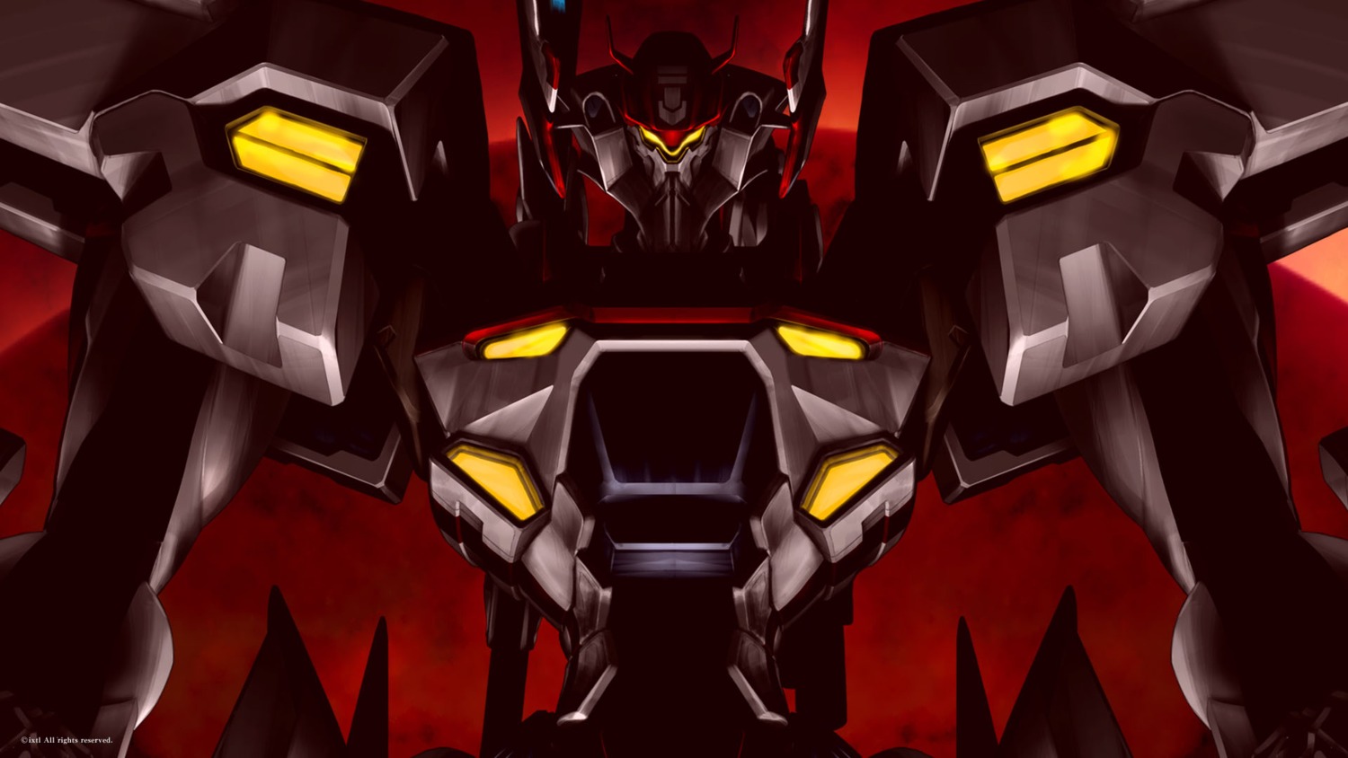 jpeg_artifacts mecha muvluv muvluv_alternative muvluv_alternative_chronicles total_eclipse wallpaper