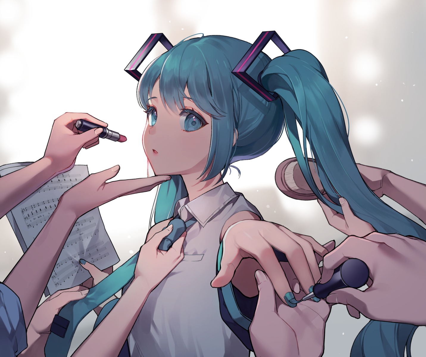 azit_(down) hatsune_miku vocaloid