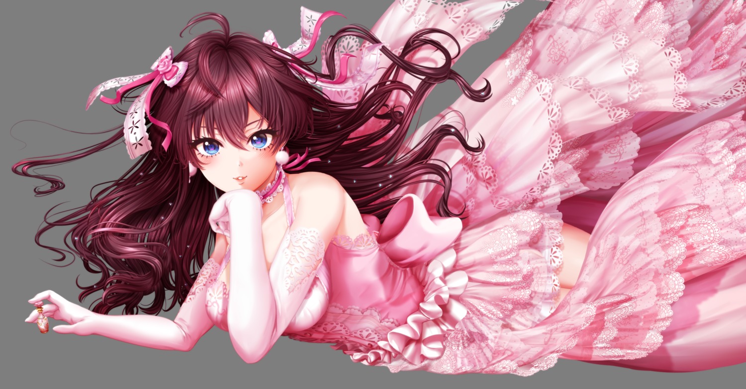 akapii_(jun_0512) dress ichinose_shiki the_idolm@ster the_idolm@ster_cinderella_girls transparent_png