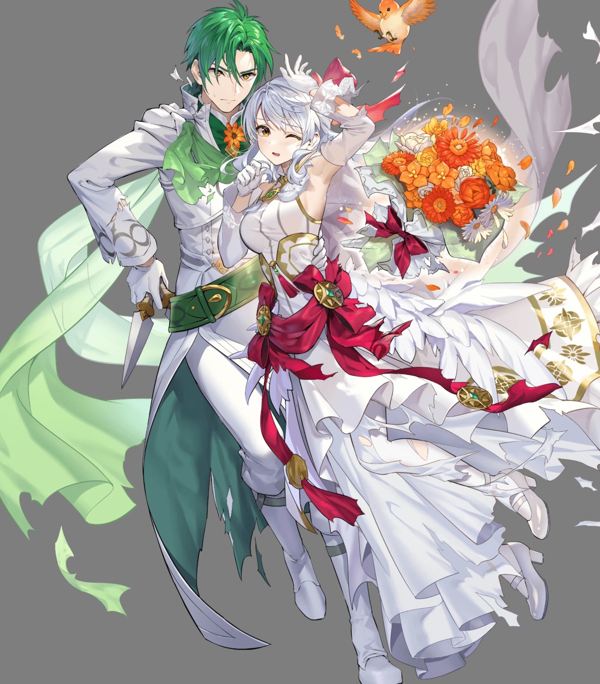 dress fire_emblem fire_emblem:_akatsuki_no_megami fire_emblem_heroes heels micaiah nintendo see_through sothe teffish torn_clothes transparent_png weapon wedding_dress