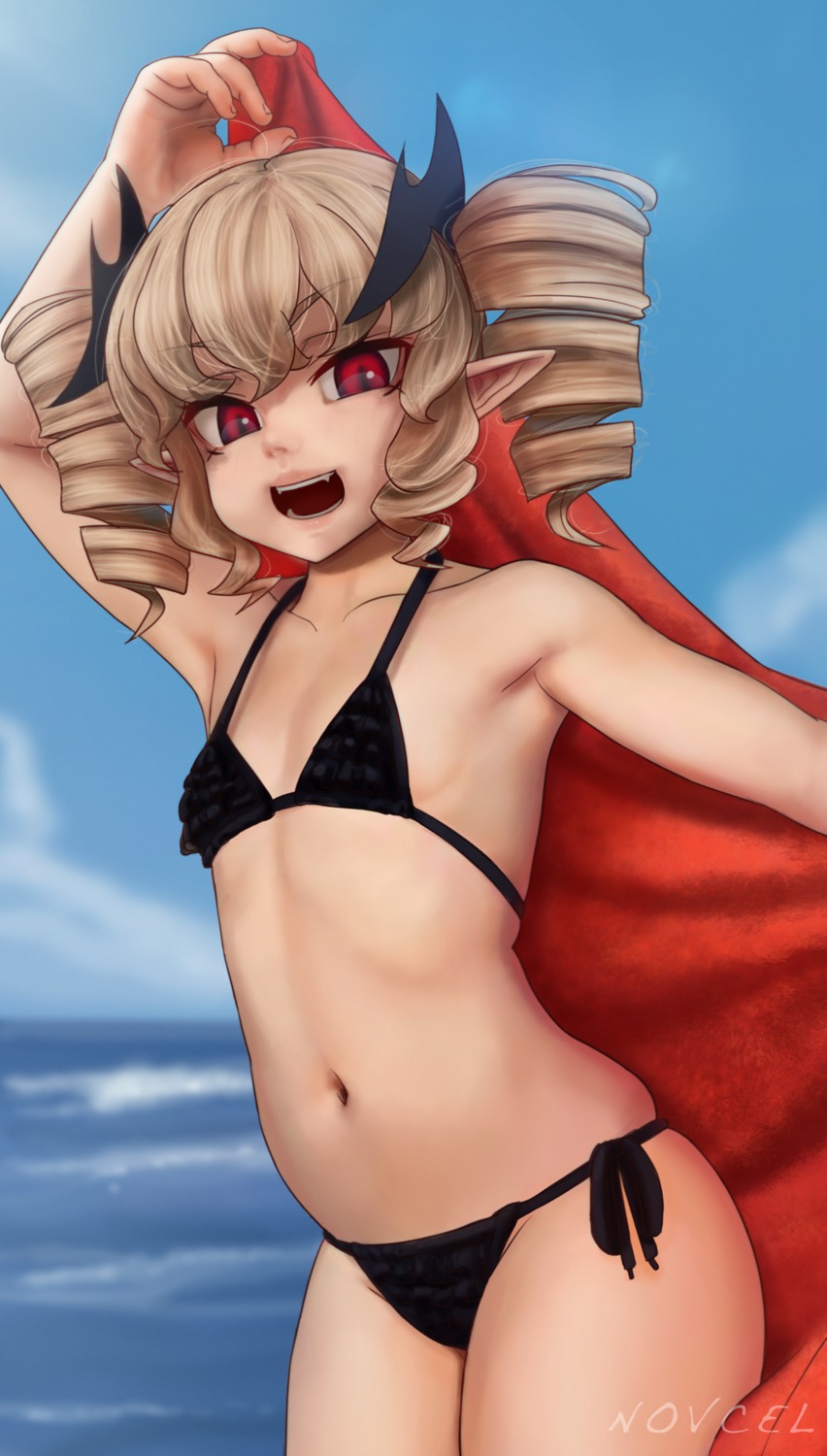 bikini horns novcel pointy_ears swimsuits