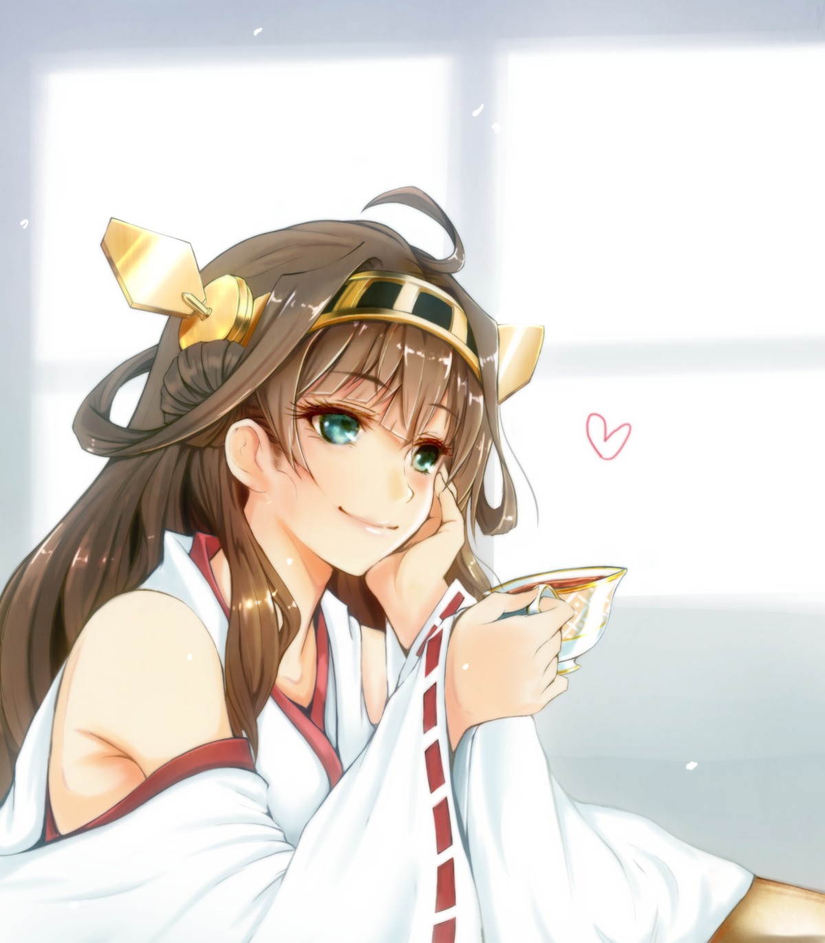 kantai_collection kongou_(kancolle) neko-k