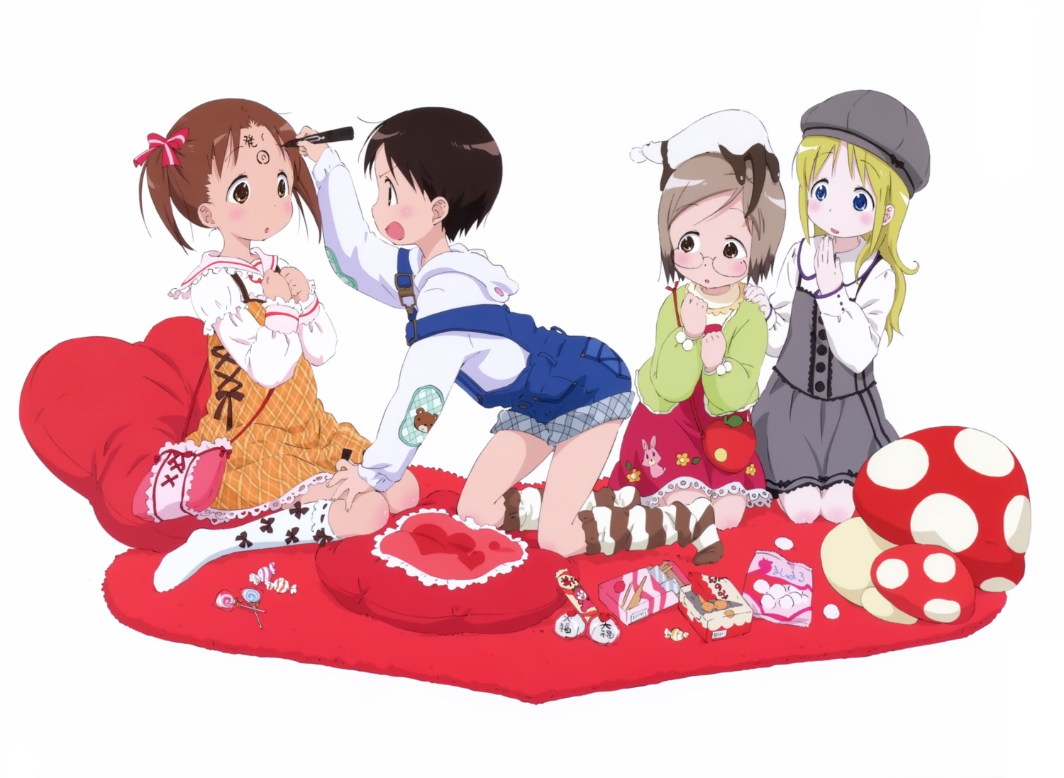 ana_coppola dress ichigo_mashimaro itou_chika matsuoka_miu sakai_kyuuta sakuragi_matsuri