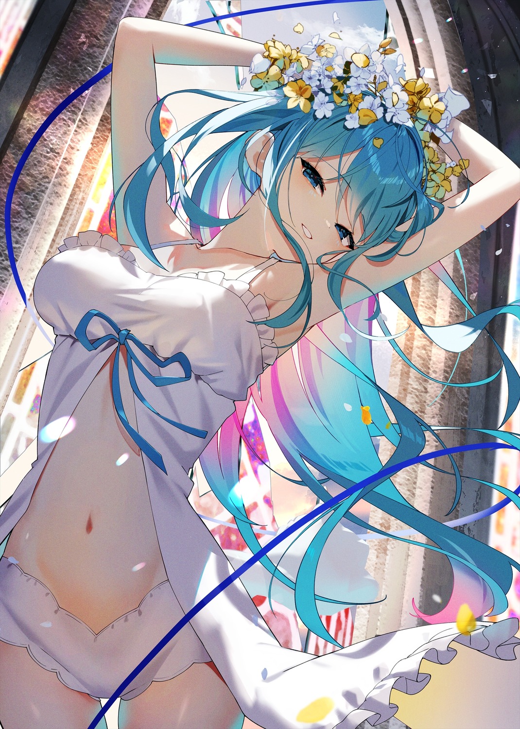 emori_miku emori_miku_project lingerie pantsu scottie