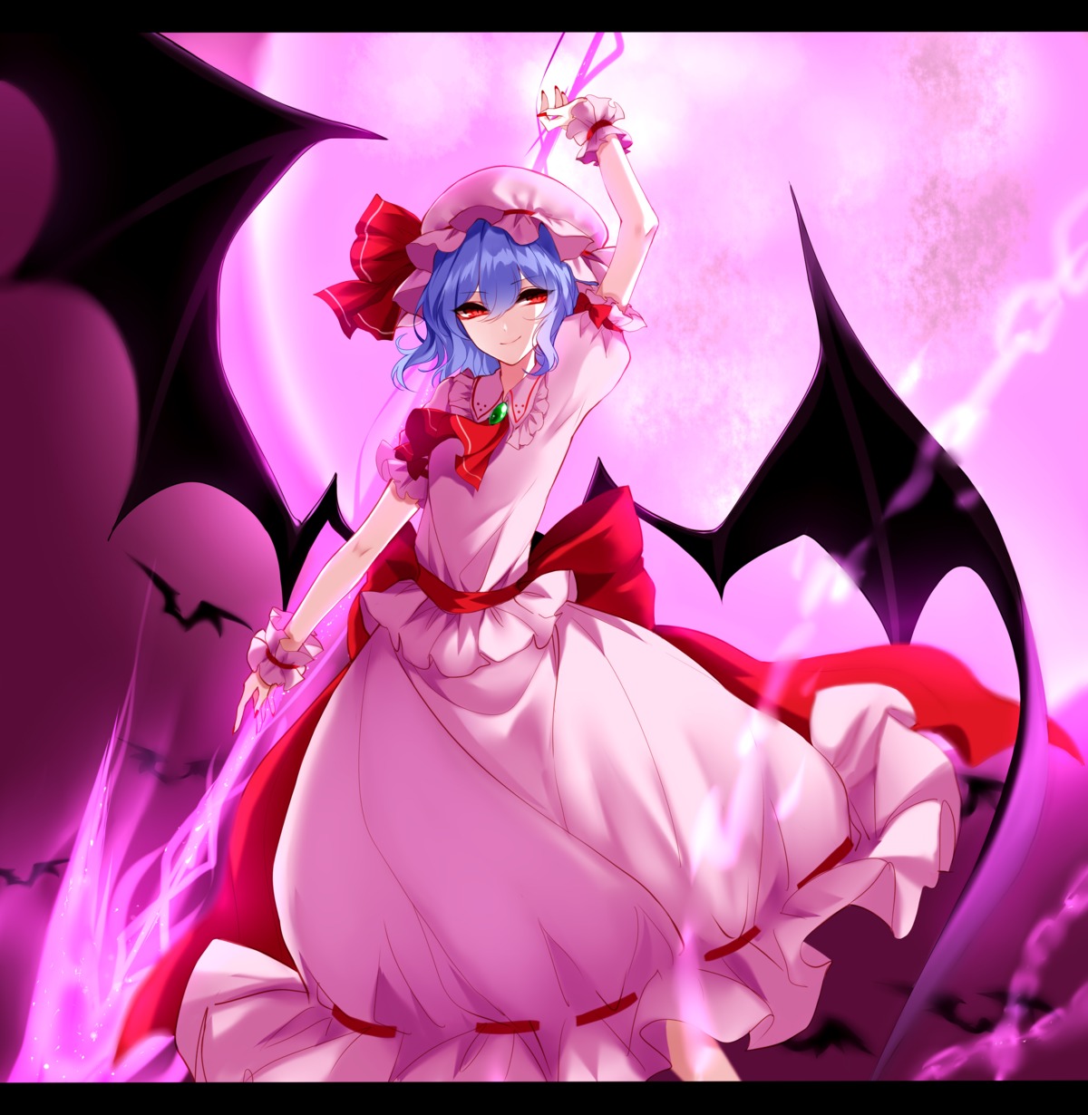 remilia_scarlet sheya touhou wings