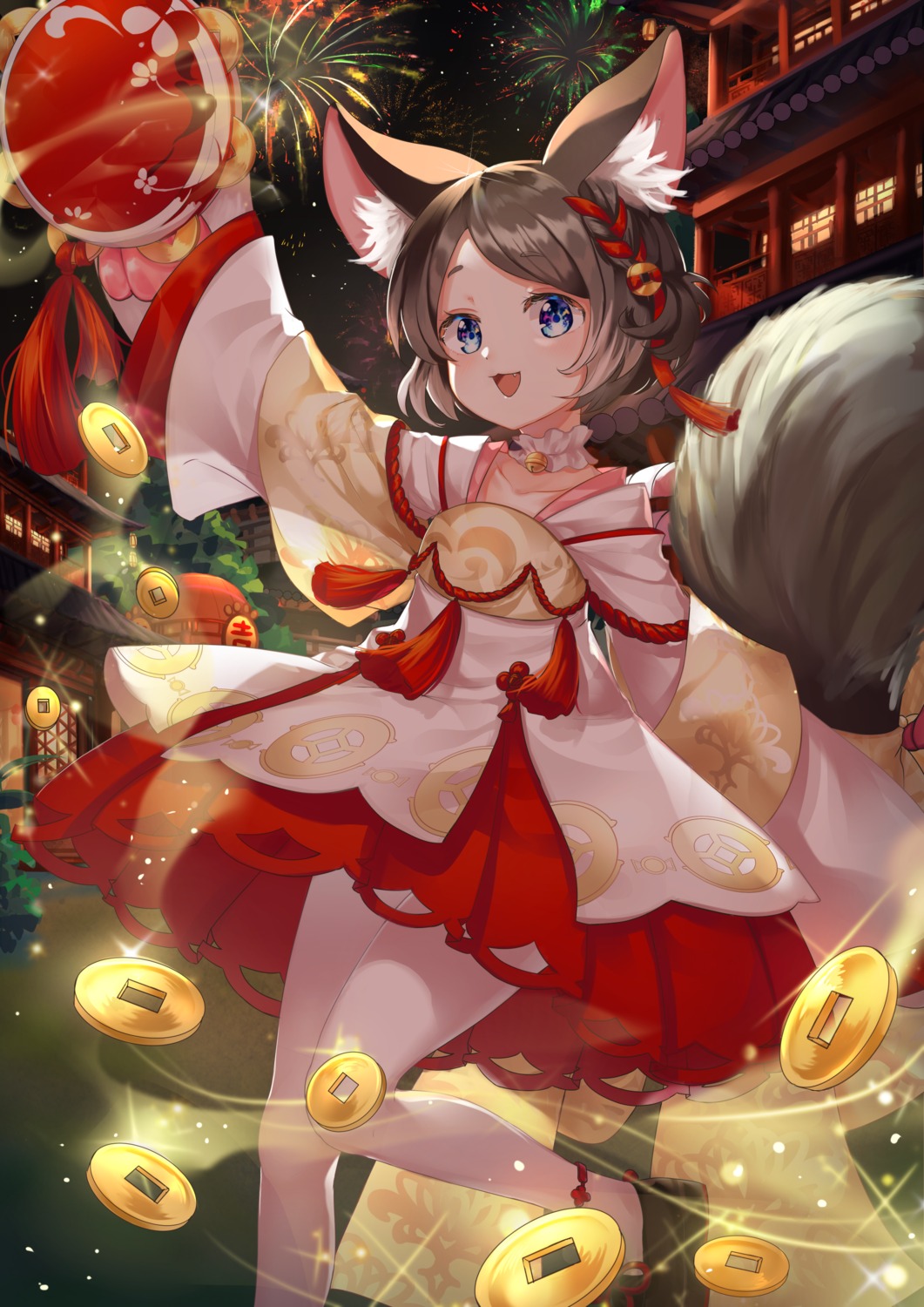 animal_ears asian_clothes forever_7th_capital gmyo25 nekomimi tail